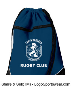 Mermaids Drawstring Bag Design Zoom